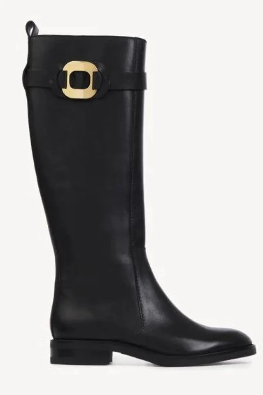 Chany Knee High Boot Black
