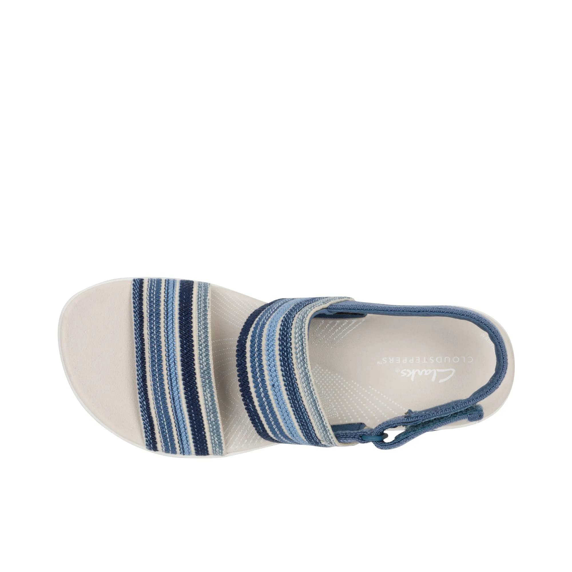 Clarks Womens Arla Stroll Blue Combi