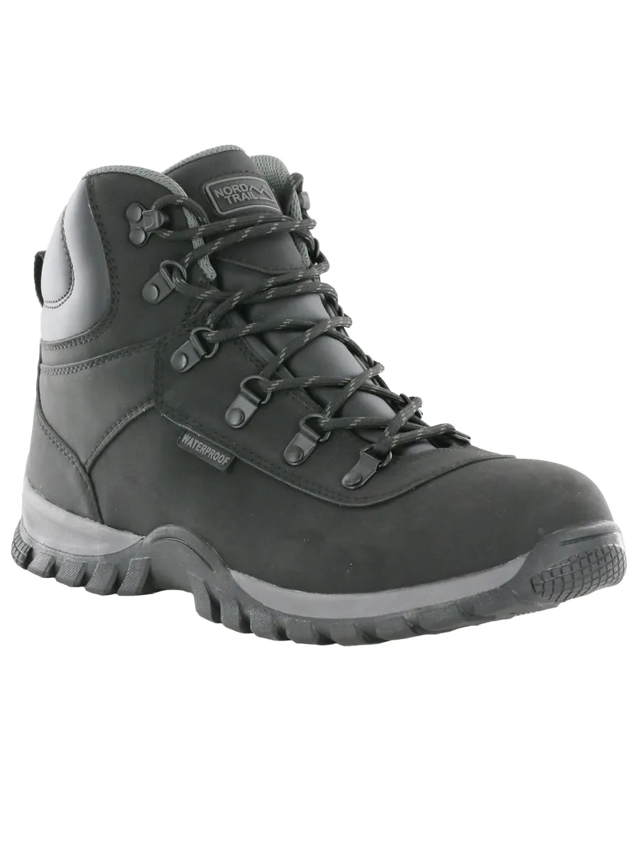 Nord Trail Men's Edge Hi Black Waterproof Hiking Boot