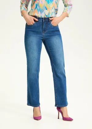 Olivia Boot Ankle Denim, Medium Wash